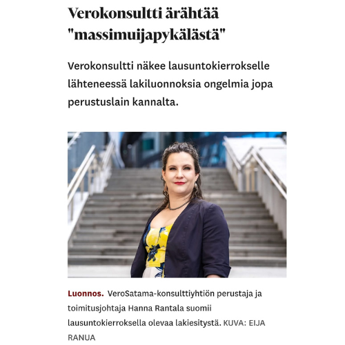 talouselämä verosatama