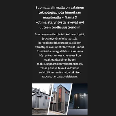 tekniikka ja talous uutinen